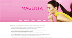 Desktop Screenshot of magentaagency.com